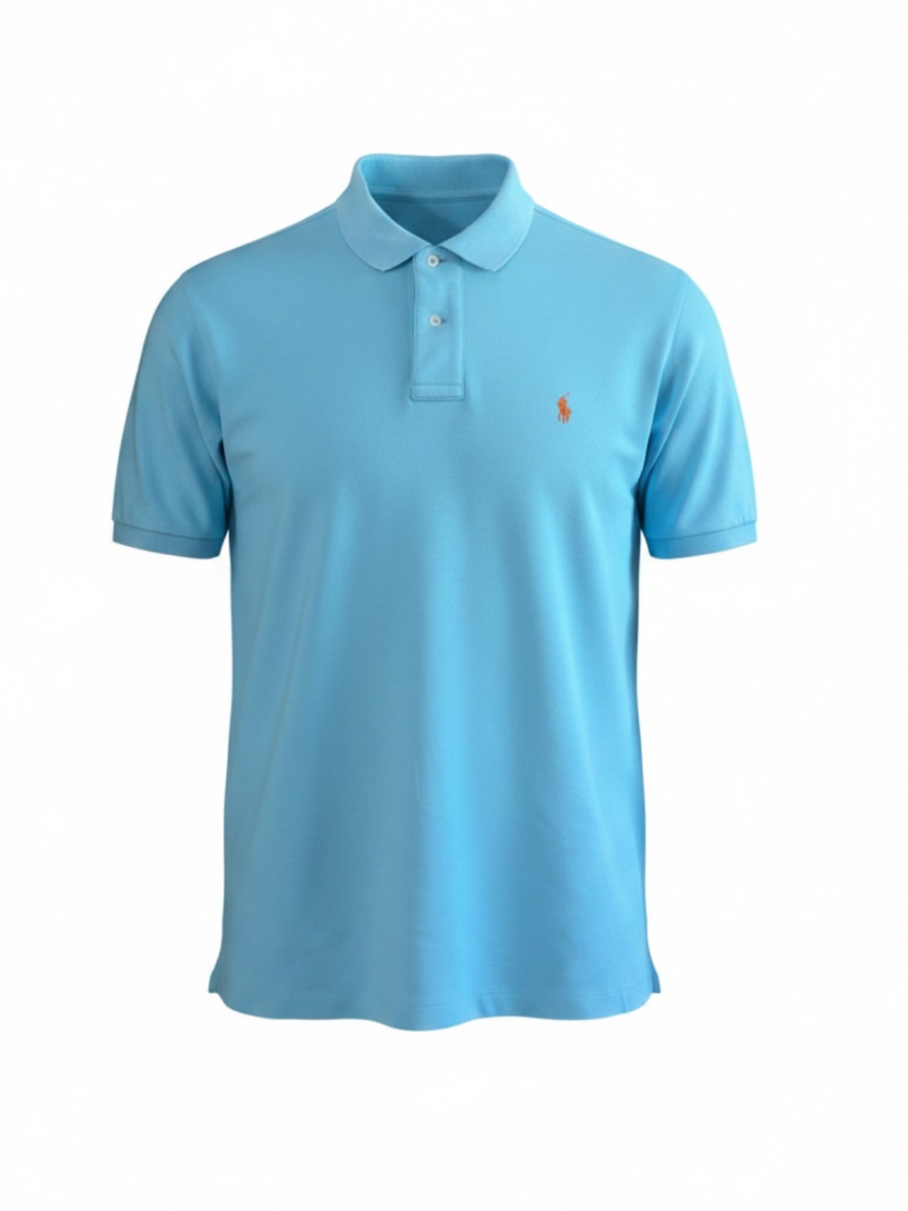 Polo by Ralph Lauren Aqua Short-Sleeve Polo Shirt Size L